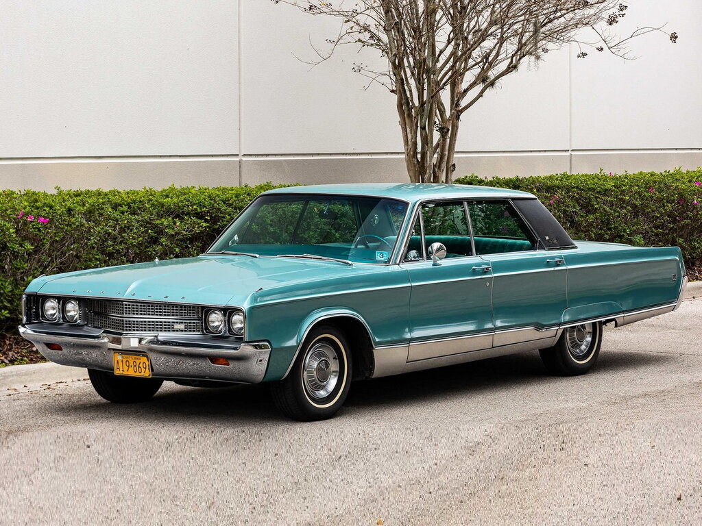 Chrysler New Yorker (H) 7 поколение, 3-й рестайлинг, седан (10.1967 - 09.1968)